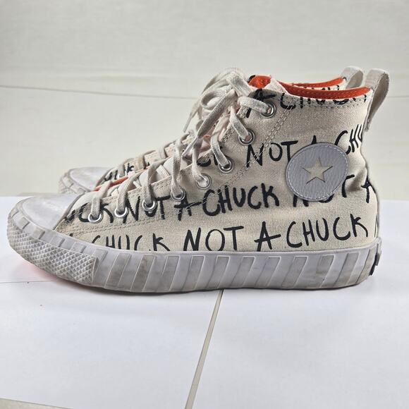 Converse Chuck Taylor 70 Hi "UNT1TL3D" All Star White Men's Size 10.5 - Picture 5 of 10